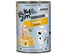 Lucky Jim Classic Junior Kurczak bez zbóż puszka 400g