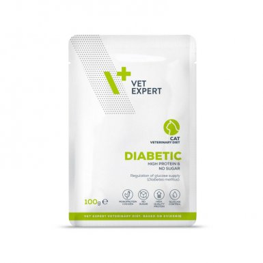 VetExpert 4T Veterinary Diet Diabetic Cat saszetka 100g 