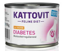 Kattovit Feline Diet Diabetes karma na cukrzyce dla kotów puszka 185g