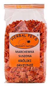 Herbal Pets Marchewka Suszona dla królików i gryzoni 125g