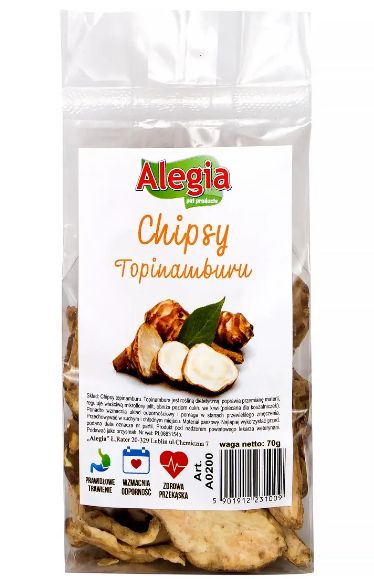 Alegia topinambur chips dla gryzoni i królików 70g
