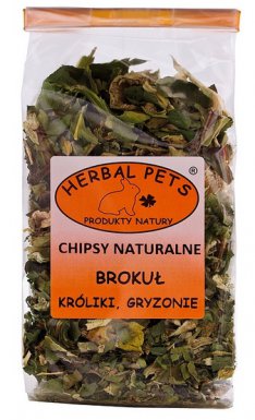 Herbal Pets Chipsy Naturalne Brokuł 50g