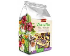 Vitapol Vita Herbal Mix kwiatowy dla gryzoni i królika 50g