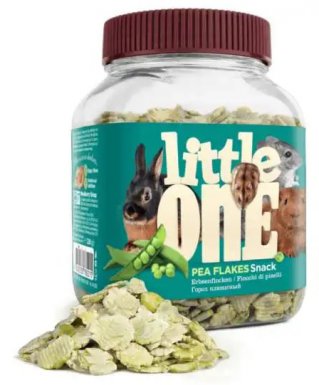 Little One Przekąska dla gryzoni i królików płatki grochu 230g