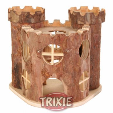 Trixie zamek drewniany