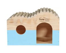 Zolux Home Colour domek drewniany z bali L 20,3x29,7x18cm