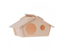  Zolux Drewniany domek Neo dla gryzoni 190x110x110 mm