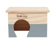 Zolux Domek drewniany Home Color prostokątny dla gryzoni
