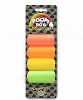 Duvo+ Poopi Dog Worki na odchody 4x20sztuk