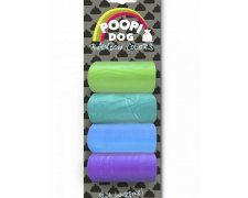 Duvo + Poopi Dog Worki na odchody 4x20sztuk