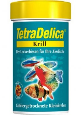 TetraDelica Krill 100 ml- Naturalny pokarm liofilizowany dla ryb