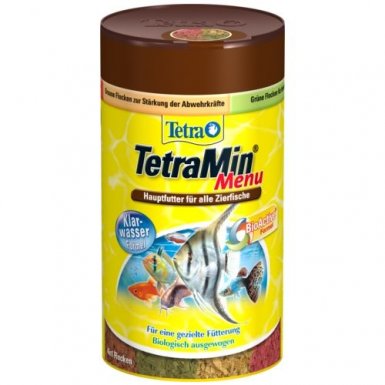 TetraMin Menu- cztery różne rodzaje pokarmu dla ryb