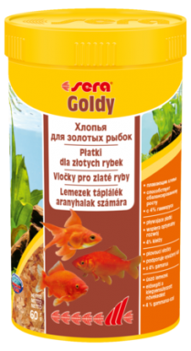 Sera Goldy - pokarm dla złotej rybki