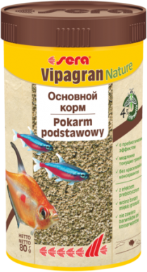 Sera Vipagran Nature - pokarm dla wszystkich ryb ozdobnych
