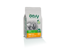 Oasy One Animal Protein Dry Monobiałkowa karma dla dorosłych psów ras średnich i dużych z wieprzowiną