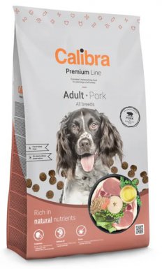 Calibra Dog Premium Line Adult Pork karma wieprzowa premium dla dorosłych psów