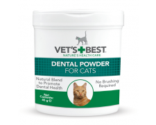 Vet's Best Dental proszek do higieny jamy ustnej dla kotów 45g