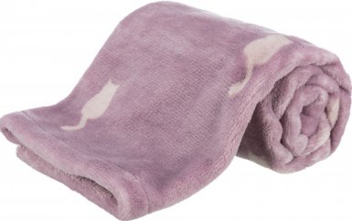 Trixie Lilly Koc pluszowy dla kota 70x50cm purpurowy