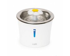 Catit Flower Fountain Steel Top fontanna dla kota z miską ze stali nierdzewnej
