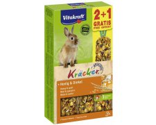 Vitakraft Kracker kolby dla królika miodowe 2 + 1 gratis