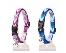 Duvo + Boho obroża dla kota z dzwonkiem 20-30cm
