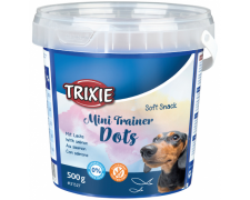 Trixie Soft Snack Mini Trainer Dots miękkie przysmaki dla psa z łososiem 500g