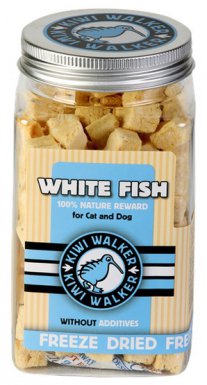 Kiwi Walker Przysmaki liofilizowane biała ryba naturalny przysmak dla psa lub kota 60g