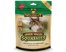 Wolfsblut Dog Squashies Green Valley przekąski dla psów bez zbóż i glutenu, z dużą zawartością jagnięciny i łososia 300g