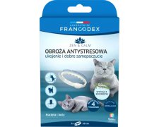 Francodex Obroża antystresowa z kocimiętką dla kotów i kociąt 35cm