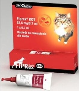 Fiprex Spot On dla kotów 3+1 GRATIS