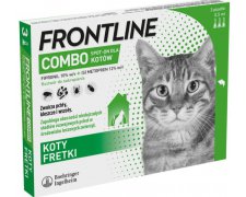 Frontline Combo Spot On krople przeciw kleszczom dla kota 