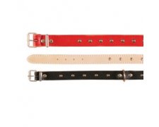 Trixie Basic Collar Obroża skórzana 22mm / 46-55cm