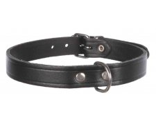 Trixie Obroża Skórzana Basic L 47-57x2,5 cm