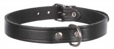 Trixie Obroża Skórzana Basic L 47-57x2,5 cm