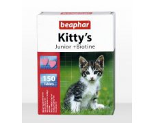 Beaphar Kittys Junior + Biotine - przysmak dla kociąt z zawartością biotyny