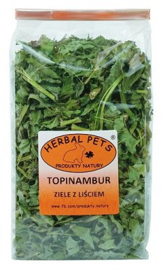 Herbal Pets Topinambur ziele z liściem dla gryzoni i królików 70g
