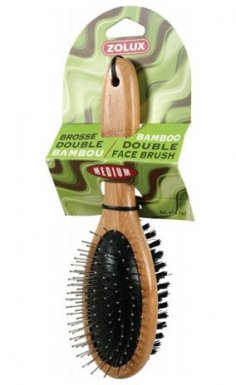 Zolux Bamboo szczotka podwójna