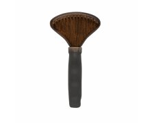BarryKing Ekskluzywne zgrzebło dla zwierząt – Drewno bukowe, stalowe piny TPR 9,5x17,5cm