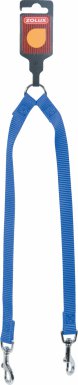 Zolux smycz podwójna nylonowa 15 mm/40 cm