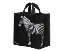 Torba Animals 24L zebra czarna