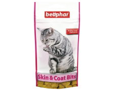 Beaphar Skin & Coat bits-przysmak dla zdrowej skóry i sierści dla kota 35g