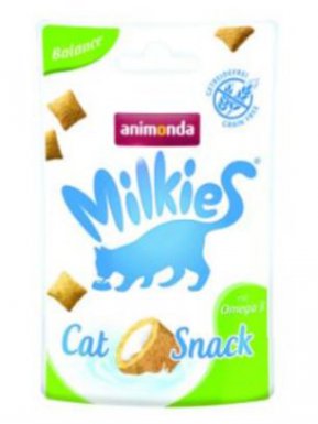 Animonda Milkies Balance - z Omega 3 koci przysmak z witaminą D i E 30g