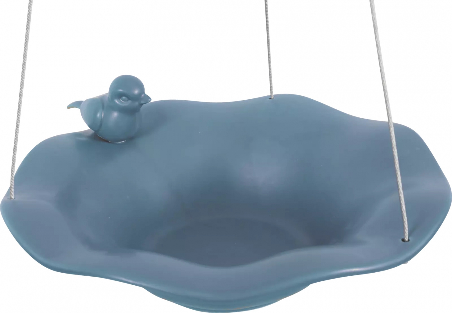 Zolux Poidło/basen ceramiczny z figurką ptaka