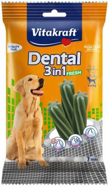 Vitakraft Dental 3in1 Small przysmak dentystyczny dla psa powyżej 10kg 180g