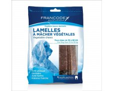 Francodex paski do gryzienia średnie usuwające kamień i brzydki zapach z pyska 350g