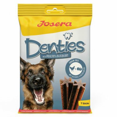 Josera Denties Poultry & Blueberry przysmak dentystyczny dla psa drób z jagodami 180g