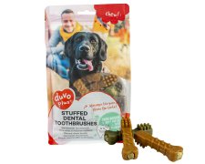 Duvo + nadziewane szczoteczki przysmak dentystyczny dla psa 