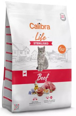 Calibra Cat Life Sterilised Beef sterylizowane koty wołowina bez pszenicy