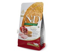 Farmina N&D Ancestral Neutered Chicken Pomegrante kurczak owoc granatu dla kotów po zabiegu