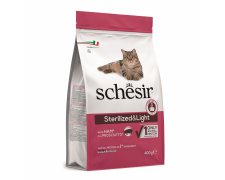 Schesir Original Sterilized & Light lekkostrawna sucha karma dla sterylizowanych kotów z prosciutto